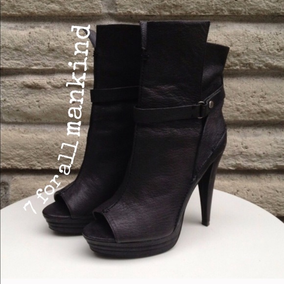 7 For All Mankind Shoes - 7 for All Mankind Raven Booties